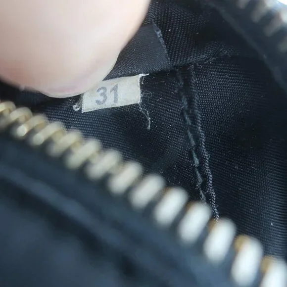 Prada Tessuto Mini Camera Crossbody Bag Black Nylon & Saffiano Leather Clutch - Picture 15 of 15